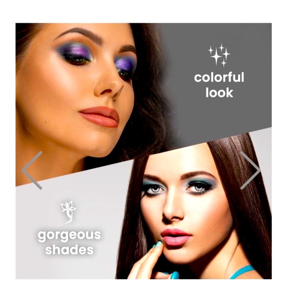 EYESHADOW 18 SHADES ‘FAIRY TALE 2’ HIGHLY PIGMENTED USE WET or DRY NEW w/ MIRROR - Picture 6 of 7